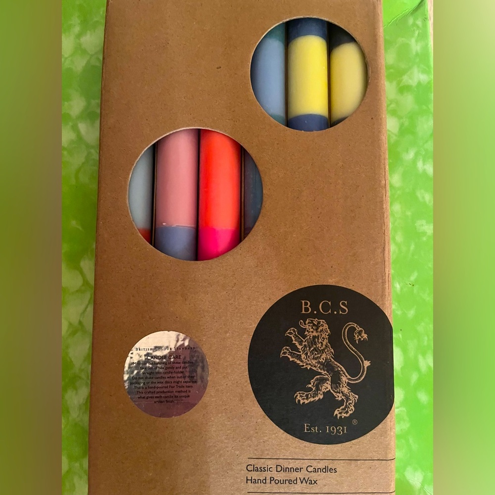 B.C.S. Colorful Candles